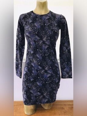 ELEVEN PARIS Life is a Joke Paint Splatter DRESS L